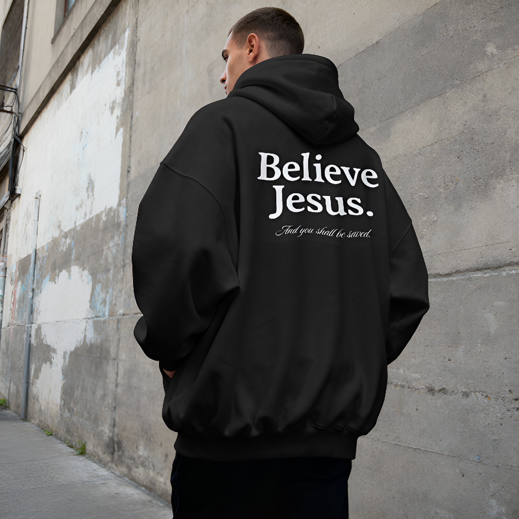 "Believe Jesus" Unisex heavy blend zip hoodie